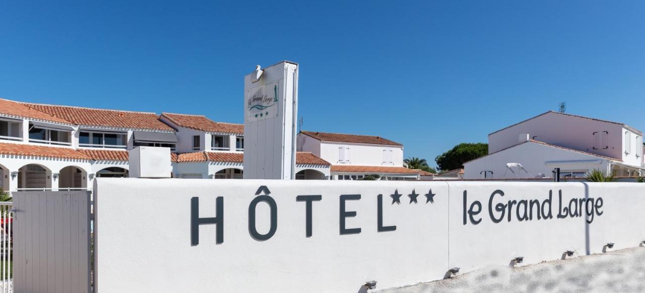 Hotel Restaurant Le Grand Large - Face A La Plage - Ile De Re Ривду-Плаж Екстер'єр фото