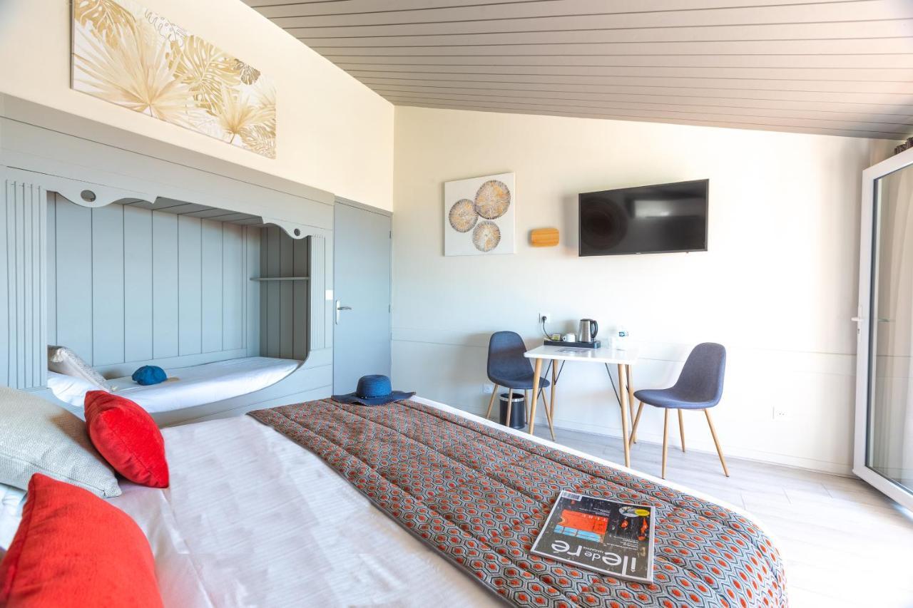 Hotel Restaurant Le Grand Large - Face A La Plage - Ile De Re Ривду-Плаж Екстер'єр фото